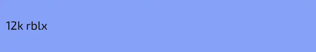12k rblx